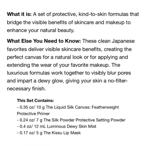 TATCHA 4 PC No-Filter Essentials Set LIMITED EDITION - Picture 16 of 16